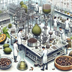 Laboratory Distillation of Soursop Seeds