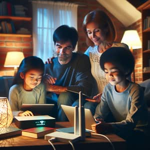 Family Time with High-Speed Internet: Connecting Devices Together