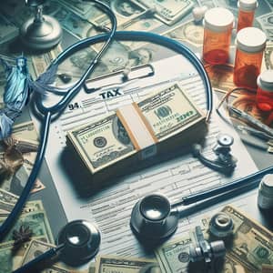 Taxes for Healthcare Professionals - Financial Responsibility Symbolized