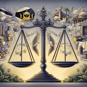 Rights and Responsibilities in Brunei: Balance Scale of Justice