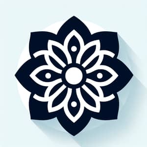 Beautiful Flower Icon - Free Vector Image