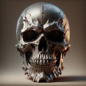 Brutal Skull: High Detail Rendering with Menacing Look