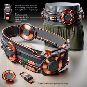 Energy-Absorbing Waist Belts for Men and Women