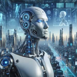 Year 5000: Cyborg Humans in Advanced Civilization