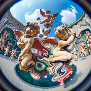 Dynamic Cupids: Early 20th-Century Surrealist Tribute
