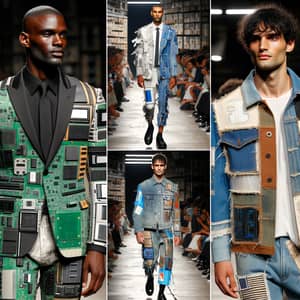 Men's Fashion from Recycled Materials: Eco-Friendly Styles on Runway