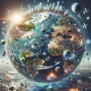 World in 2025: Global Unity & Progression with Advanced Technology