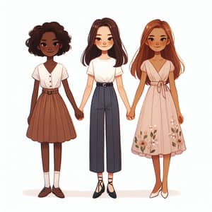 Diverse Unity: Three Girls, Friendship & Diversity