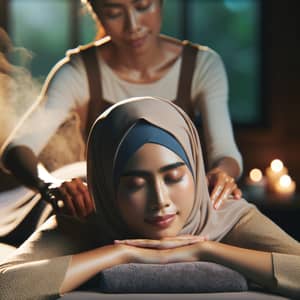 Serene Spa Experience for Muslim Woman | Tranquil Massage Therapy