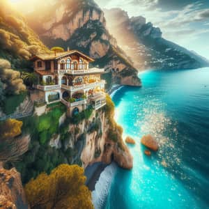 Stunning Chalet Overlooking Crystal Clear Waters of Amalfi Coast
