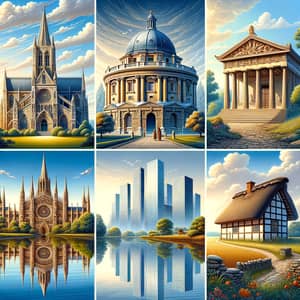 Diverse Architectural Styles Worldwide
