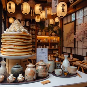 Fluffy Pancakes at Hanami Teatime Paris, 3rd District | Japanese Tea House