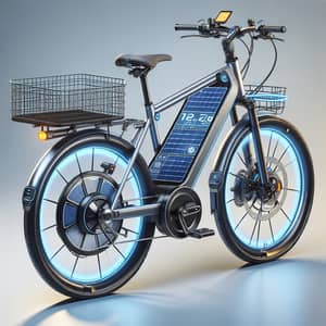 Futuristic Electric Bicycle | Advanced Pedaling Assist System