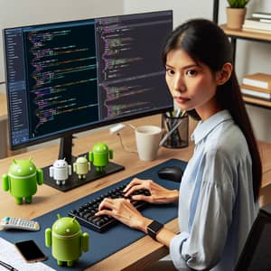 Experienced South Asian Female Android Developer | Workplace Programming