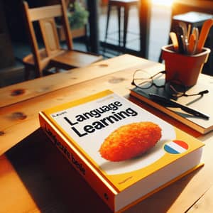Language Learning Book with Croquette Symbol - Study Guide