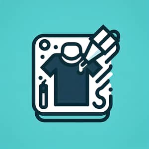 Custom-made T-Shirt Icon - Modern & Minimalist Design