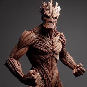 Angry Groot with Intimidating Aura
