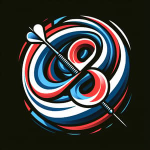 Logo Design for Dart Player with Initials E B