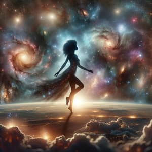Celestial Black Woman: Empowerment in the Cosmos