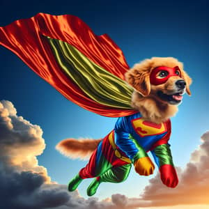 Superhero Dog: A Canine with Powers to Help and Protect
