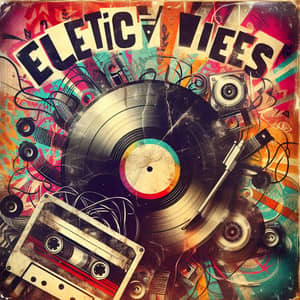 Eclectic Vibes Album Cover | Bold Alternative Music Design