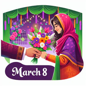 Celebrate International Women's Day on March 8 | Joyous Illustration