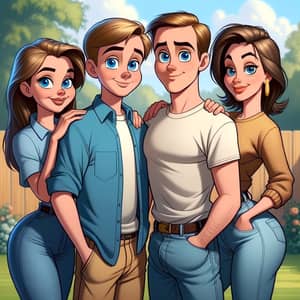 Brotherly Love: Charming 3D Pixar Animation of Family Bonding