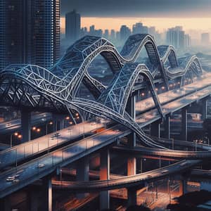 Metro Manila Bridges: Modern Architecture and Urban Life