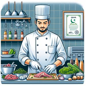 Halal Cuisine Chef: South Asian Professional Cooking Halal Food