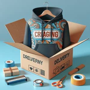 Creative Hoodie Merch for Unique Delivery Experience