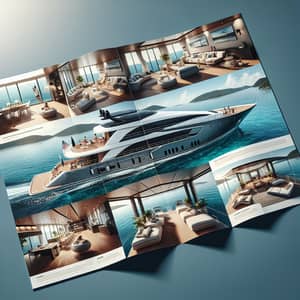 Luxury Yacht Brochure - Explore Modern Elegance on Water