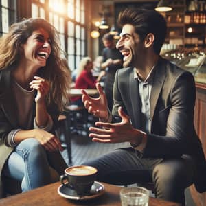 Building Friendships: Engaging Conversations in Cafés