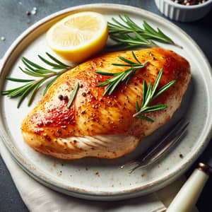 Delicious Chicken Breast: Perfectly Seasoned and Juicy