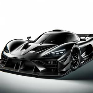 2023 Black Sports Car | Aerodynamic Design & Luxury Features