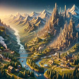 Create a Stunning 3D World: Explore Majestic Landscapes