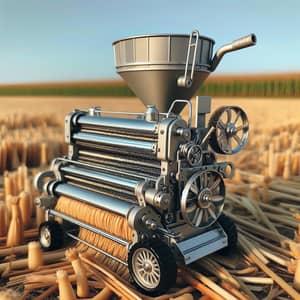 Compact Small Thresher for Efficient Grain Separation | Farming Equipment