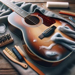 Freshly Cleaned Guitar For Sale | Guitar Cleaning Services