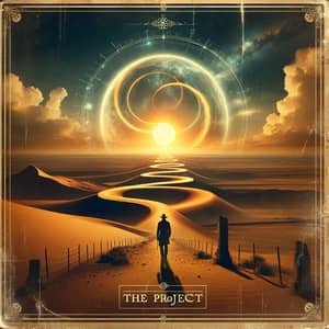 The Ulhagen Project: The Journey - Abstract Music Album Cover