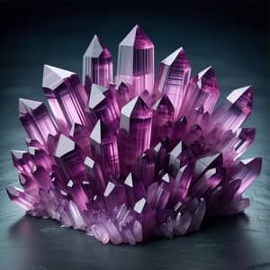 Pointy Purple Crystals - Exquisite Collection
