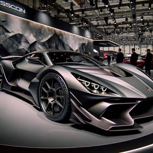 Dynamic 'Badman' Sports Car - Thrilling Luxury Design