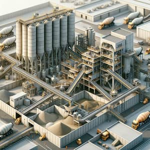 Industrial Concrete Batching Plant: Design & Operation