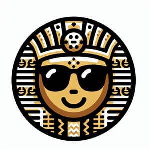 Egyptian Emoticon: Cute Hieroglyphic Symbol