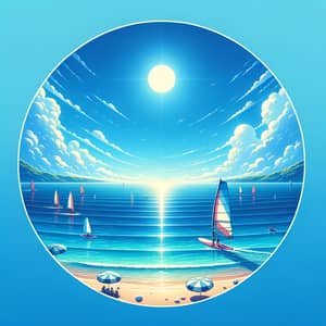 Water Sports Club Desktop Application | Blue Ocean Panorama
