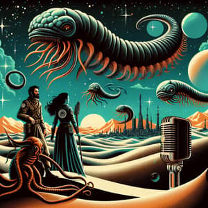 Desert Science Fiction Podcast | Chitinous Creatures & Futuristic Fantasy