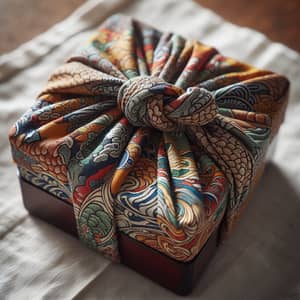 Furoshiki Bento Wrapping Process: Artful Japanese Technique