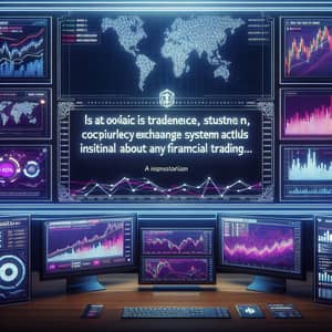 Digital Trading Platform with Cryptocurrency Exchange System