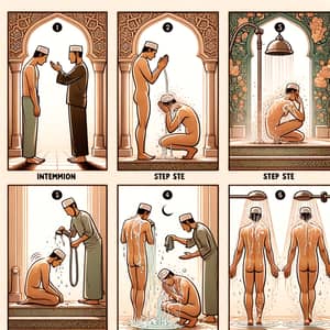 Step by Step Guide to Ghusl: Islamic Ritual Bath