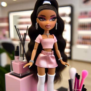 Stylish Latina Bratz Doll at Lash Bar