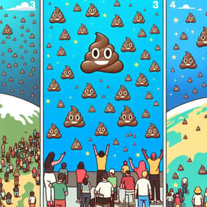 Humorous 'Poop' Emoji Takeover - Unusual Phenomenon Revealed
