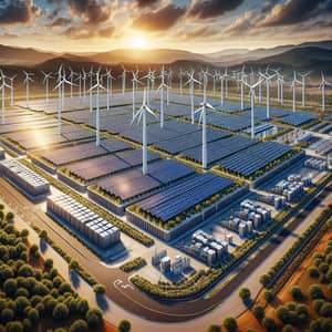 Hybrid Energy Park in Europe | 600 MWp Output | 20% Annual Return